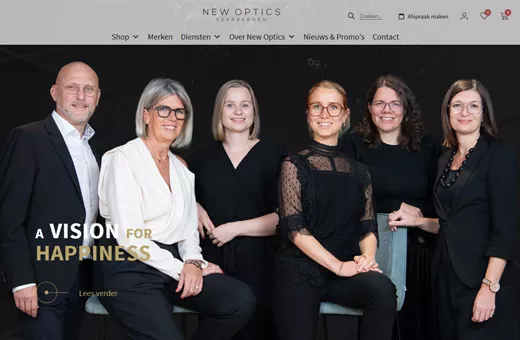 E-commerce platform New Optics