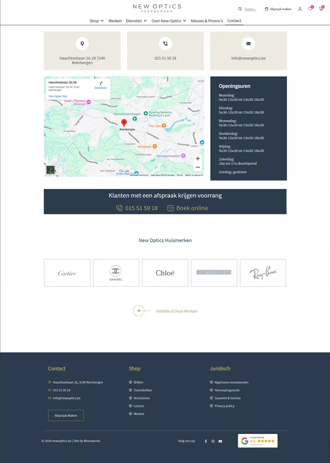 E-commerce platform New Optics