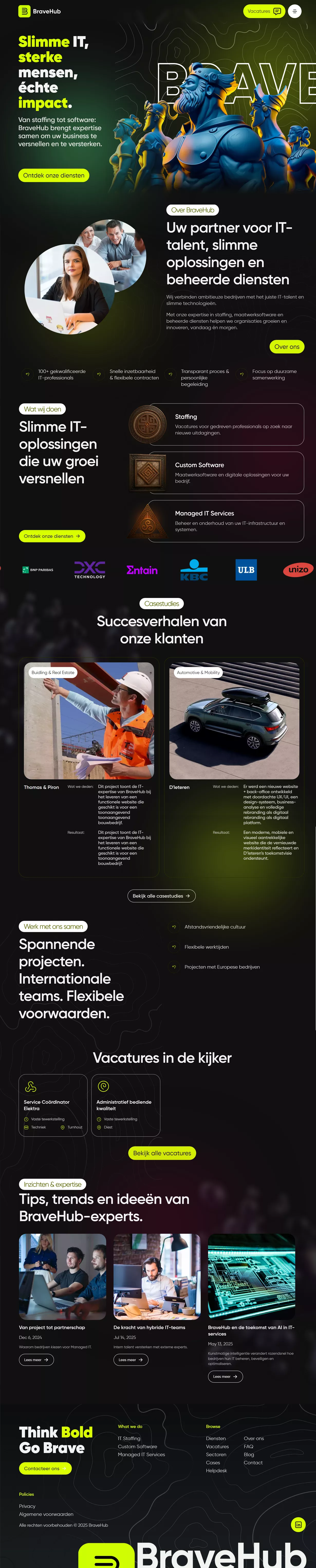 Digitaal ecosysteem BraveHub